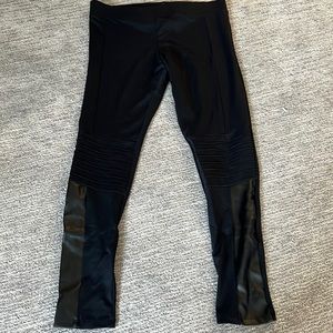 Black dress up leggings